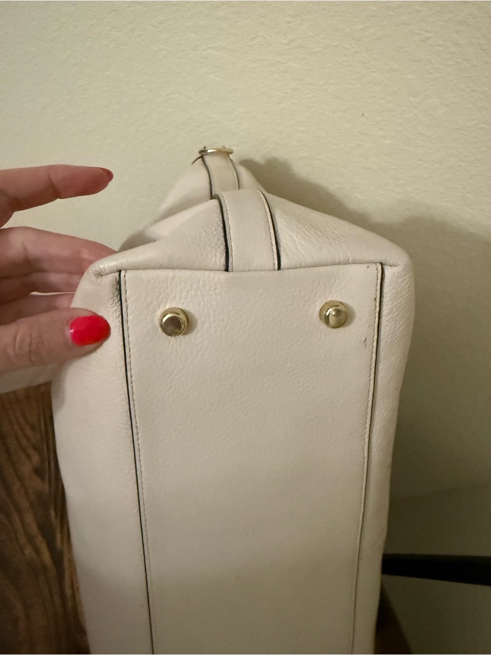 Coach Pebbled Leather Tote - Picture 4 of 11